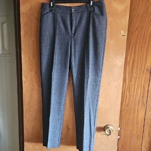 Christopher & Banks Women's Gray Straight Leg Pants